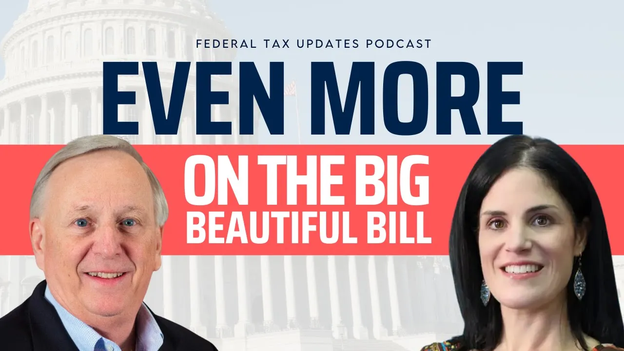 even more on the big beautiful bill